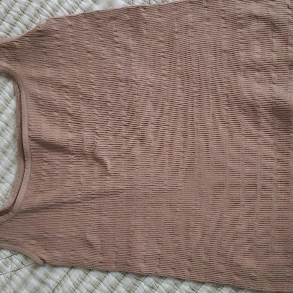 NWT Free People Square One Seamless Cami Tank Top Nude XS/S